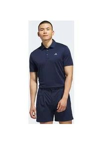 Poloshirt Adidas PERFORMANCE "PERFORMANCE SOLID", Herren, Gr. S, collegiate navy, Obermaterial: 100% Polyester, Shirts