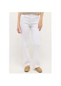 Straight-Jeans Angels "Lara", Damen, Gr. 40, L&auml;nge 32, wei&szlig;, Denim/Jeans, Obermaterial: 89% Baumwolle, 8% Polyester, 3% Elasthan, Jeans Straight-Jeans, Wide Leg