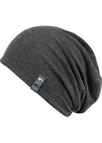 Beanie Chillouts "Skive Hat", Herren, dunkelgrau, Materialmix, meliert, M&uuml;tzen Beanie, atmungsaktiv, leicht, schnelltrocknend