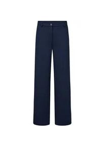 Stoffhose Freequent "FQNANNI-PANTS", Damen, Gr. L, N-Gr, navy blazer, Web, Obermaterial: 73% Polyester, 24% Viskose, 3% Elasthan, bequem lang, Hosen Stoffhose, Sommerhose mit Seiten-und Ges&auml;&szlig;taschen