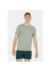 Funktionsshirt Endurance "PORTOFINO", Herren, Gr. XL, hellgr&uuml;n, meliert, 100% Polyester, bedruckt, meliert, normal, Rundhals, Shirts Funktionsshirt, mit praktischer Quick Dry-Technologie