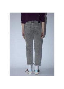 Comfort-fit-Jeans STREET ONE STUDIO, Damen, Gr. 30, L&auml;nge 28, light grau washed, Jeans, 85% Baumwolle, 9% Polyester, 4% Elastomultiester, 2% Elasthan, unifarben, normal, Jeans, 5-Pocket-Style