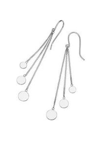 Paar Ohrhaken Firetti "Schmuck Geschenk Silber 925 Ohrschmuck Ohrringe Pl&auml;ttchen", silberfarben, Ohrringe, Damen, Silber 925 (Sterlingsilber)