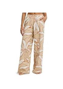 Outdoorhose Billabong "Tropic Breeze", Damen, Gr. XL, stone, Obermaterial: 48% Viskose, 44% Walkfrottier, 8% Leinen;, Hosen Outdoorhose