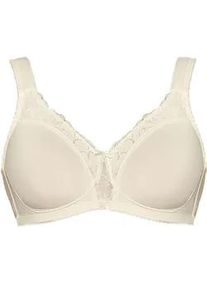Soft-BH Viania "Soft BH Helga", Damen, Gr. 95, Cup C, beige (cream), Stoff, Obermaterial: 68% Polyester PES. 13% Elasthan EL. 12% Baumwolle CO. 7% Polyamid PA., BHs Soft-BH