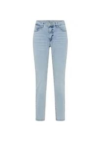 Skinny-fit-Jeans MAC "Dream Skinny", Damen, Gr. 36, L&auml;nge 30, aqua blau random wash, Jeans, Obermaterial: 91% Baumwolle, 6% Polyester, 3% Elasthan, sehr figurbetont lang, Jeans, in hochelastische Qualit&auml;t f&uuml;r den perfekten Sitz, Topseller