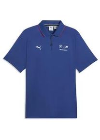 Poloshirt Puma "BMW M MOTORSPORT Sportswear Polo Herren", Herren, Gr. L, pro blau m color, Obermaterial: 94% Polyester, 6% Elasthan; Kragen: 100% Polyester, clean, regular fit, Shirts
