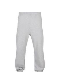 Jogginghose Urban Classics "Urban Classics Herren Sweatpants", Herren, Gr. 5XL, US-Gr&ouml;&szlig;en, grau, 65% Baumwolle, 35% Polyester, unifarben, loose fit, Hosen Jogginghose