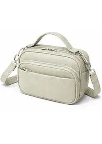 Umh&auml;ngetasche TONI & FRIENDS "Knaller", Damen, Gr. B/H/T: 28cm x 20cm x 10cm onesize, beige, Polyurethan (PU), Taschen Umh&auml;ngetasche, aus softem Material, mit 5 F&auml;chern