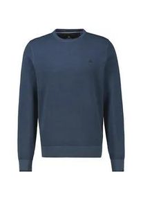 Sweatshirt Lerros "Sweatshirt in sportlicher 2-Tone-Optik", Herren, Gr. 5XL, classic navy, 100% Baumwolle, Sweatshirts Sweatshirt