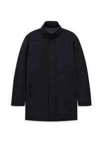 Kurzmantel Bugatti "DynamicSeries", Herren, Gr. 54, 390, marine, 100% Polyester, unifarben, normal, M&auml;ntel Kurzmantel, aus wasserfestem, PFC-freiem Stretchmaterial