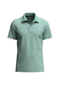 Poloshirt Fynch-Hatton, Herren, Gr. L, mint, Web, Obermaterial: 100% Baumwolle, kontrastfarbene Details, unifarben, regular fit normal, ohne Ausschnitt, kontrastfarben, Shirts, mit Logo Stickerei