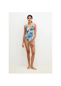 Marc O'Polo Bikini-Hose MARC O'POLO "Bohemian Leaf AOP", Damen, Gr. M (40), N-Gr, multi colour print, Obermaterial: 84% Polyamid, 16% Elasthan, Badehosen Bikini-Hose
