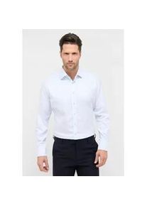Langarmhemd Eterna "MODERN FIT", Herren, Gr. 45, Normalgr&ouml;&szlig;en, himmelblau, Twill, 100% Baumwolle, tailliert, Manschette, Hemden, NON IRON (b&uuml;gelfrei)