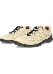 Trekkingschuh Ecco "TERRACRUISE LT M TEX", Herren, Gr. 46, sand, schwarz, Lederimitat, Textil, Schuhe Trekkingschuh, Freizeitsneaker, Halbschuh, Outdoorschuh mit Profilsohle