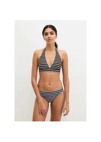 Marc O'Polo Bikini-Hose MARC O'POLO "Essentials", Damen, Gr. M (40), N-Gr, schwarz navy stripe 2, Obermaterial: 84% Polyamid, 16% Elasthan, Badehosen Bikini-Hose
