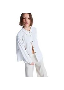 Langarmshirt Roxy "Morning Shine", Damen, Gr. M, coconut milk, Obermaterial: 100% Walkfrottier;, Shirts Langarmshirt