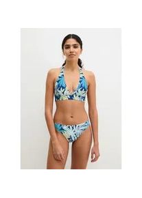 Marc O'Polo Bandeau-Bikini-Top MARC O'POLO "Bohemian Leaf AOP", Damen, Gr. S, N-Gr, multi colour print, Obermaterial: 84% Polyamid, 16% Elasthan, Bikini-Oberteile