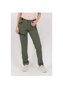 Outdoorhose DEPROC ACTIVE "KENORA V LONG Full Stretch", Damen, Gr. 40/42 (M), Normalgr&ouml;&szlig;en, olive, 95% Polyester; 5% Elasthan, Hosen Outdoorhose, auch in Gro&szlig;en Gr&ouml;&szlig;en erh&auml;ltlich