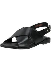 Riemchensandale Pikolinos "Pikolinos Sandalen Leder", Damen, Gr. 40, schwarz, schwarz, Leder, Schuhe Riemchensandale