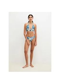 Marc O'Polo Bikini-Hose MARC O'POLO "Bohemian Leaf AOP", Damen, Gr. L, N-Gr, multi colour print, Obermaterial: 84% Polyamid, 16% Elasthan, Badehosen Bikini-Hose