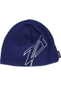 Strickm&uuml;tze Zanier "YBBS UX", Damen, dunkelblau, 50% Wolle, 50% Polyacryl, unifarben, M&uuml;tzen Strickm&uuml;tze, in d&uuml;nner, w&auml;rmender und atmungsaktiver Qualit&auml;t