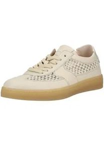 Sneaker Gabor "Gabor Sneaker Glattleder", Damen, Gr. 40, wei&szlig;, Glattleder, Schuhe Sneaker