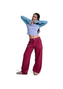 Outdoorhose Roxy "Howling Rails", Damen, Gr. M, rhododendron, Obermaterial: 100% Walkfrottier;, Hosen Outdoorhose