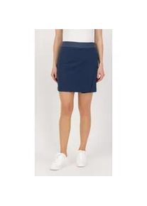 2-in-1-Shorts DEPROC ACTIVE "GRANBY V SKORT & Short Rock", Damen, Gr. 44L, Normalgr&ouml;&szlig;en, navy, 92% Polyester; 8% Elasthan, Hosen, auch in Gro&szlig;en Gr&ouml;&szlig;en erh&auml;ltlich