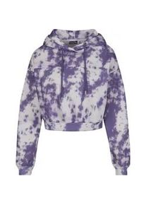 Kapuzensweatshirt Thug Life "Thug Life Damen Thug Life Dystopia Hoody", Damen, Gr. L, lila, 80% Baumwolle, 20% Polyester, Sweatshirts