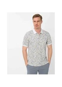 Poloshirt Brax "Style PETE", Herren, Gr. S (48), wei&szlig;, 96% Baumwolle, 4% Elasthan, Shirts