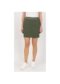 2-in-1-Shorts DEPROC ACTIVE "GRANBY V SKORT & Short Rock", Damen, Gr. 36 (S), Normalgr&ouml;&szlig;en, olive, 92% Polyester; 8% Elasthan, Hosen, auch in Gro&szlig;en Gr&ouml;&szlig;en erh&auml;ltlich