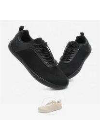 Barfu&szlig;schuh DOTALES "Citystep Barfu&szlig;schuhe Damen & Herren Barfu&szlig; Sneaker", Damen, Gr. 38, Normalschaft, schwarz, Kunstfaser, Polyurethan, Schuhe Barfu&szlig;schuh, Minimalschuhe