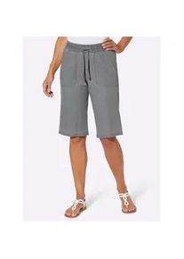 Jeansbermudas Classic Basics, Herren, Gr. 44, Normalgr&ouml;&szlig;en, grau denim, 100% Baumwolle, unifarben, knielang, Jeans