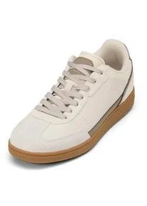 Marc O'Polo Sneaker MARC O'POLO "aus edlem Rindleder", Herren, Gr. 42, light oat, pavestone, Obermaterial: 100% Leder, unifarben, Schuhe Sneaker