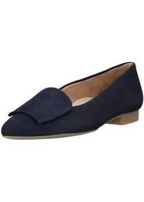 Ballerina Paul Green "Paul Green Ballerinas Leder", Damen, Gr. 35,5, blau, Leder, Schuhe Ballerina