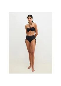 Marc O'Polo Bikini-Hose MARC O'POLO "Abstract Floral AOP", Damen, Gr. L, N-Gr, schwarz, Obermaterial: 84% Polyamid, 16% Elasthan, Badehosen Bikini-Hose