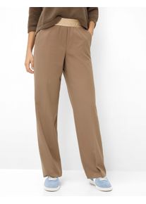 Brax Damen Palazzohose Style MAINE LIGHT MOCHA, braun, Gr. 34