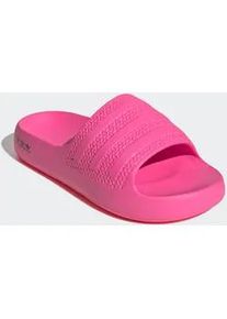 Badesandale Adidas ORIGINALS "AYOON ADILETTE", Damen, Gr. 39, schwarz (lucid pink, lucid pink, core schwarz), Synthetik, Schuhe, Badelatschen