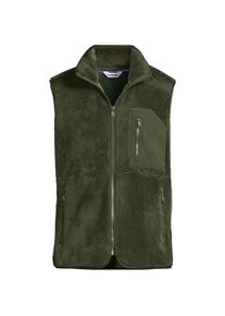 LANDS' END Teddy-Weste, Herren,  Gr&uuml;n, Polyester, by Lands' End
