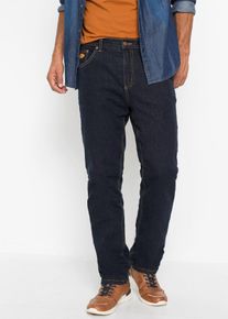 bonprix Thermo Classic-Fit-Jeans mit w&auml;rmendem Fleecefutter, blau, Gr.54, Warm gef&uuml;tterte Classic Fit Stretch-Thermojeans mit komfortabler Leibh&ouml;he, aus Fleece