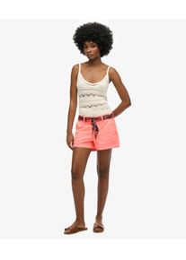 Superdry Damen Klassische Chino-shorts Cream - Gr&ouml;&szlig;e: 42 21234295001402TU020