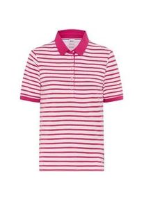 Poloshirt Brax "Style CLEO", Damen, Gr. 46, pink, 97% Baumwolle, 3% Elasthan, Shirts