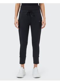 Funktionshose Venice Beach "7/8 FUNKTIONSHOSE KRISTIN", Damen, Gr. XXL (46), N-Gr, schwarz, Jersey, Obermaterial: 91% Polyamid, 9% Elasthan, unifarben, Hosen Funktionshose, Topseller