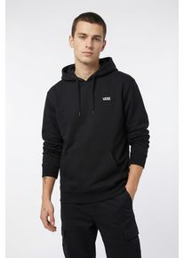 Kapuzensweatshirt Vans "LEFT CHEST PO", Herren, Gr. L, schwarz, Obermaterial: 70% Baumwolle, 30% Polyester, Sweatshirts Kapuzensweatshirt