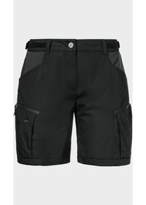 Sch&ouml;ffel Shorts SCH&Ouml;FFEL "Shorts Style Maghera WMN", Damen, Gr. 38, Normalgr&ouml;&szlig;en, 9990, schwarz, Oberstoff: 88% Nylon, 12% Elasthan; Oberstoff Besatz: 65% Polyester, 35% Baumwolle, Hosen Shorts