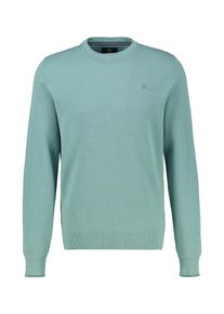 Sweatshirt Lerros "Sweatshirt in sportlicher 2-Tone-Optik", Herren, Gr. 4XL, arctic blau, 100% Baumwolle, Sweatshirts Sweatshirt