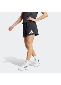 Shorts adidas Performance "TRAIN ESSENTIALS BIG LOGO", Damen, Gr. S, N-Gr, schwarz (schwarz, normal, gr.), Obermaterial: 100% Polyester, Hosen Shorts
