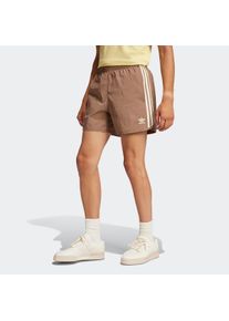 Shorts adidas originals "ADICOLOR CLASSICS SPRINTER", Herren, Gr. 3XL, N-Gr, braun (trace braun, wonder wei&szlig;, normal, gr.), Obermaterial: 100% Polyamid, Hosen Shorts