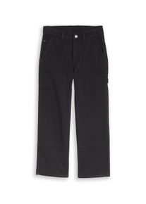 5-Pocket-Hose Tom Tailor, Jungen, Gr. 158, N-Gr, coal grau, Denim/Jeans, Obermaterial: 100% Baumwolle. Futter: 100% Baumwolle, unifarben, weit lang, Hosen 5-Pocket-Hose, im Five-Pocket Style